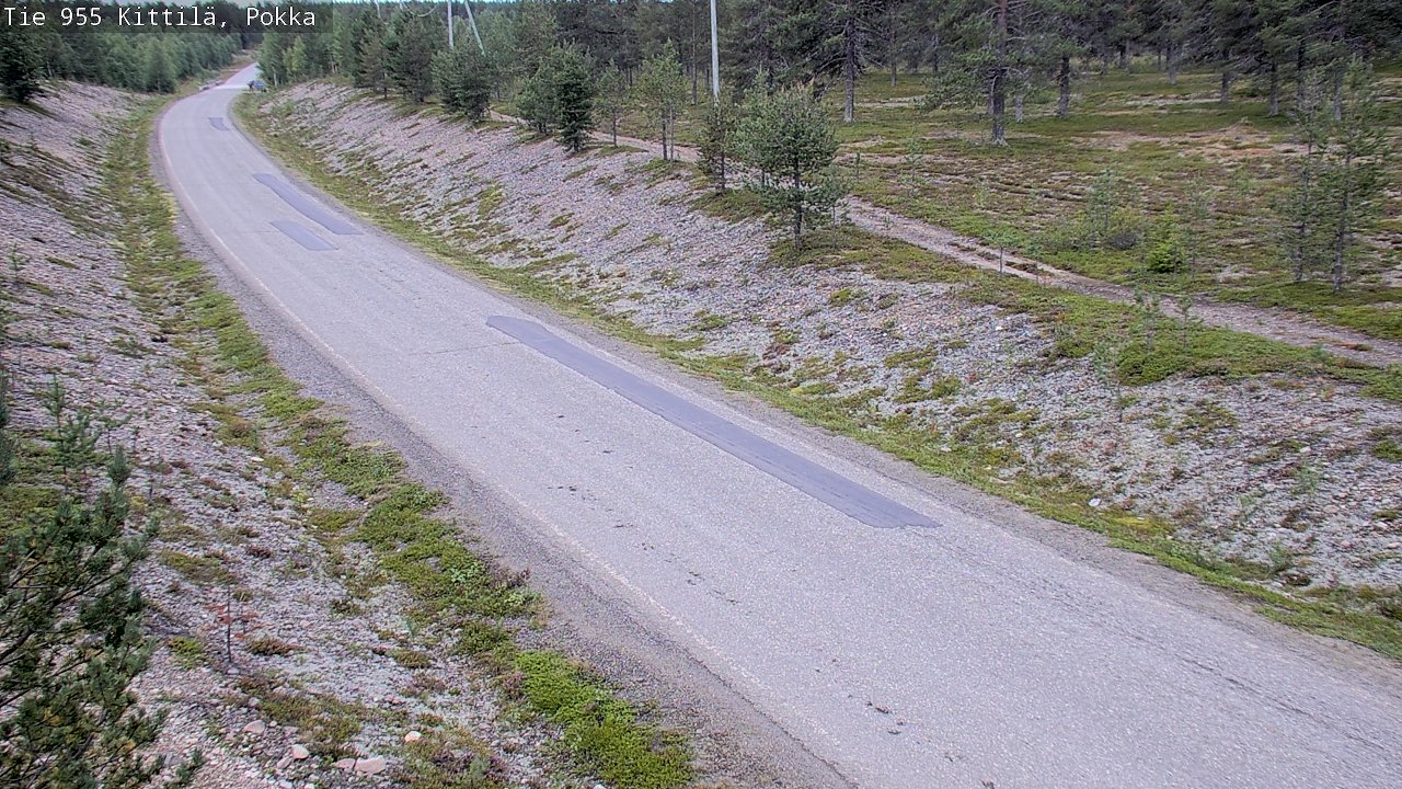 Kelikamerat Kuva Tie 955 Kittilä, Pokka, Kittilä, Lappi
