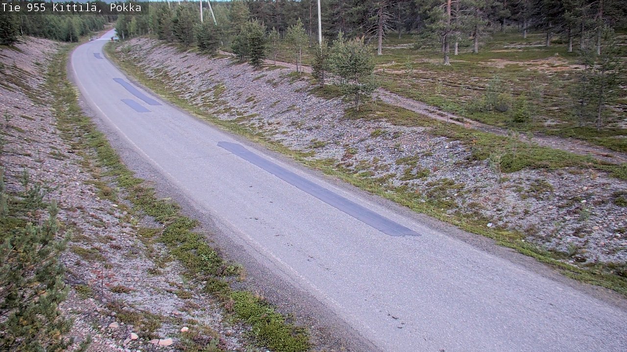 Kelikamerat Kuva Tie 955 Kittilä, Pokka, Kittilä, Lappi