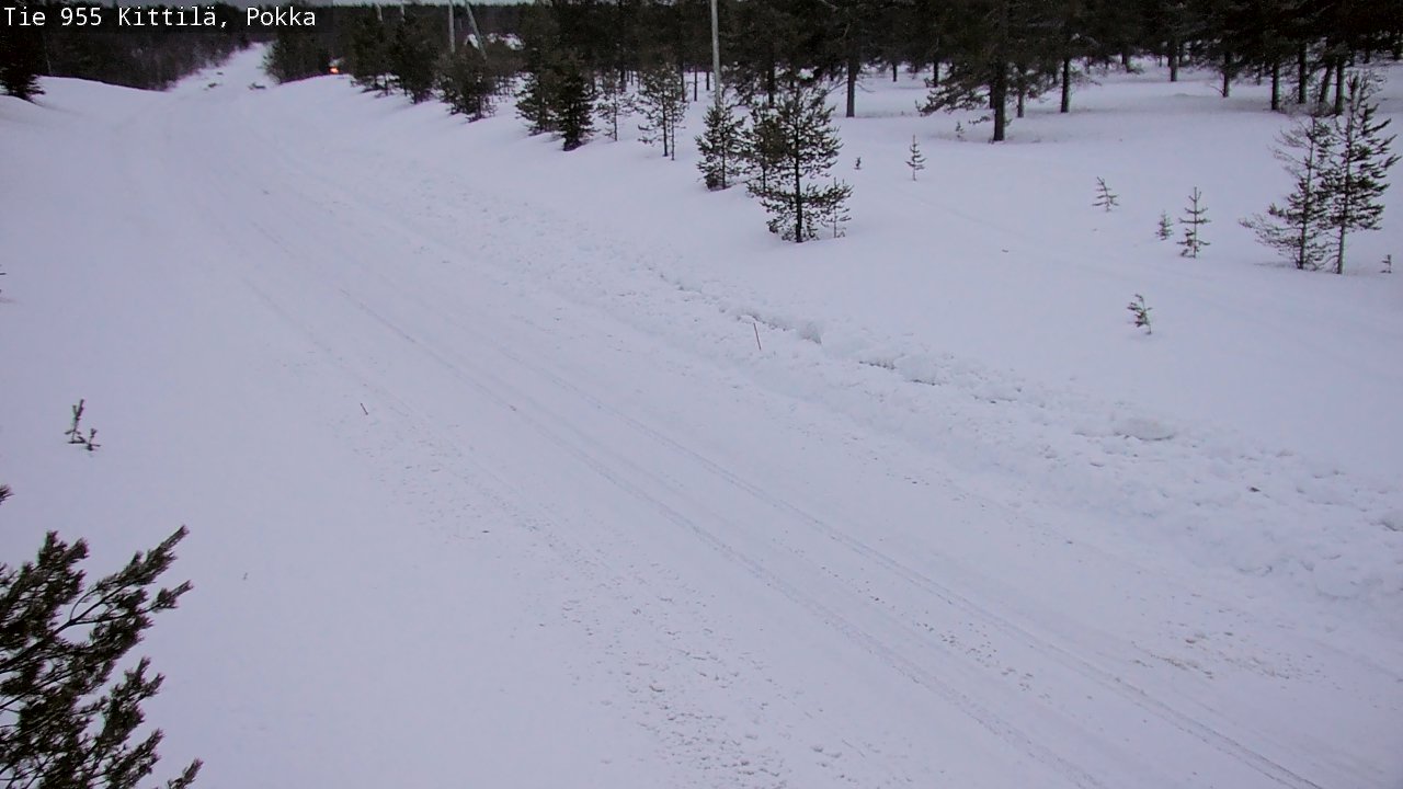 Kelikamerat Kuva Tie 955 Kittilä, Pokka, Kittilä, Lappi