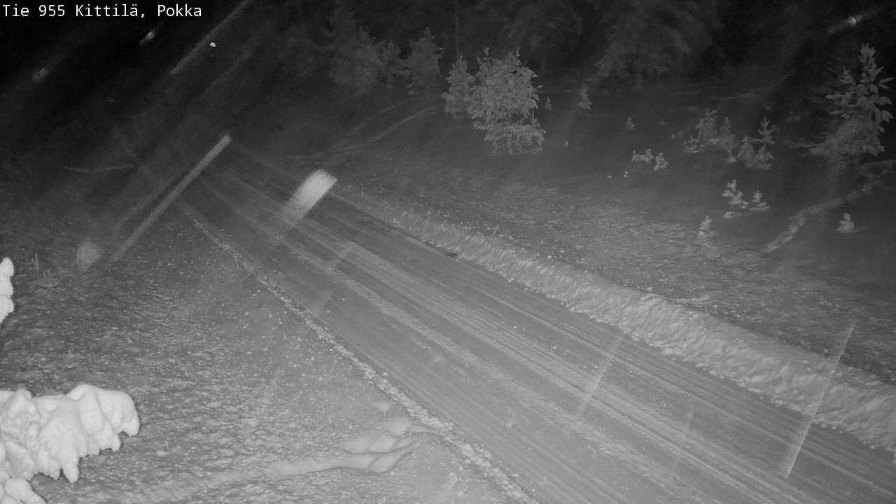 Weather Camera Image Road 955 Kittilä, Pokka, Kittilä, Lappi