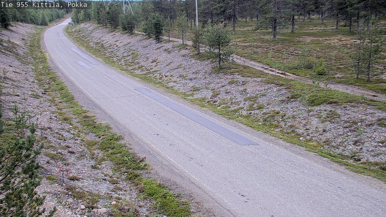 Kelikamerat Kuva Tie 955 Kittilä, Pokka, Kittilä, Lappi