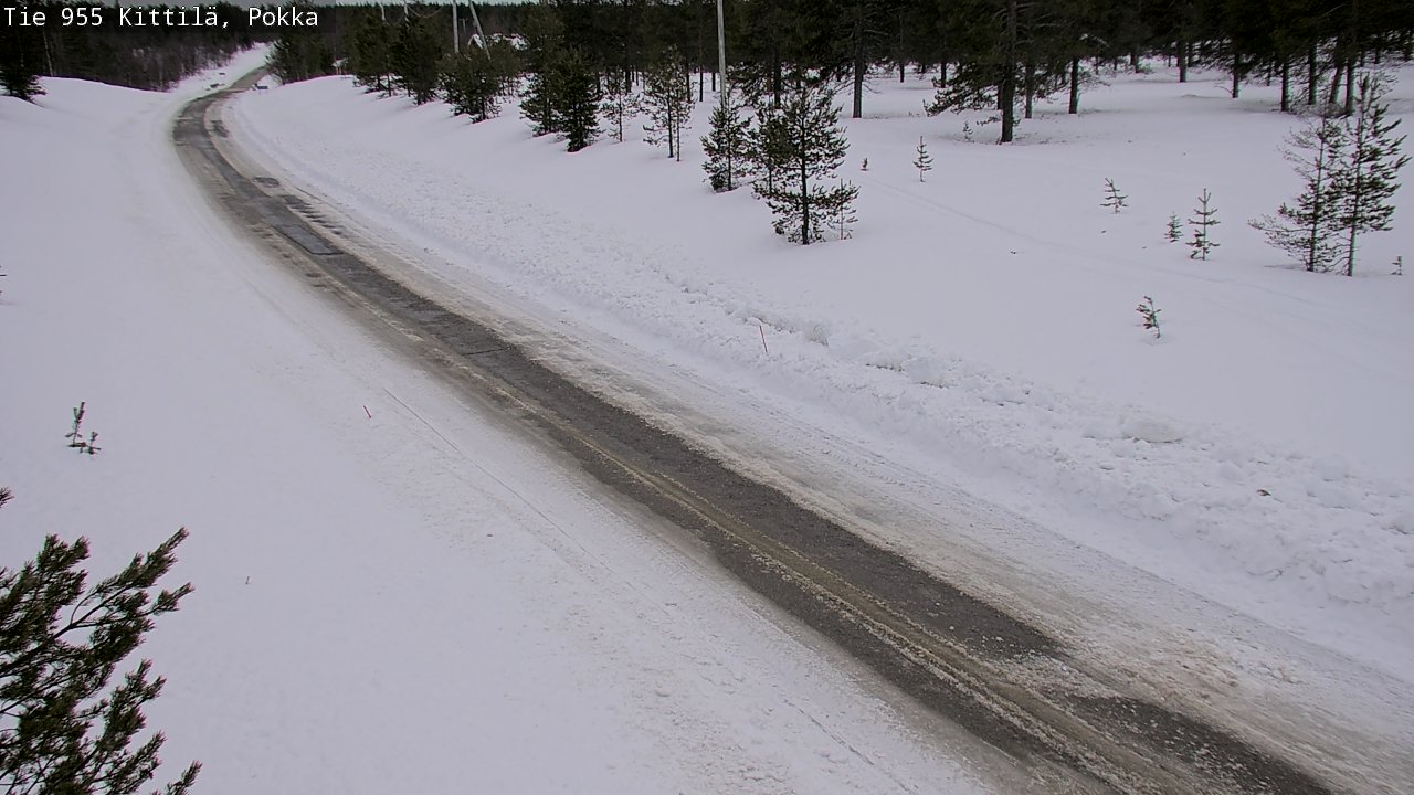 Kelikamerat Kuva Tie 955 Kittilä, Pokka, Kittilä, Lappi