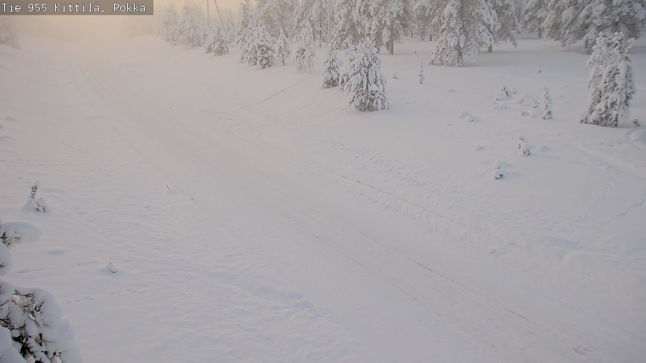 Kelikamerat Kuva Tie 955 Kittilä, Pokka, Kittilä, Lappi