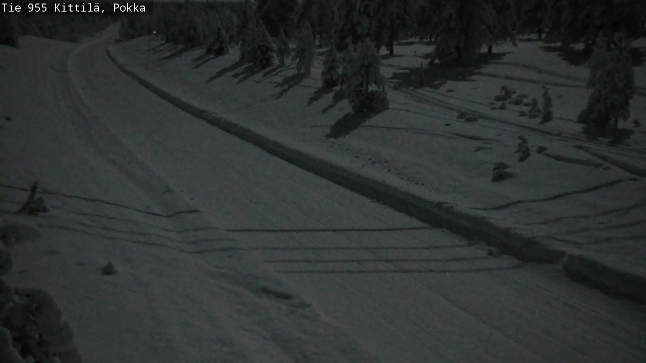 Kelikamerat Kuva Tie 955 Kittilä, Pokka, Kittilä, Lappi