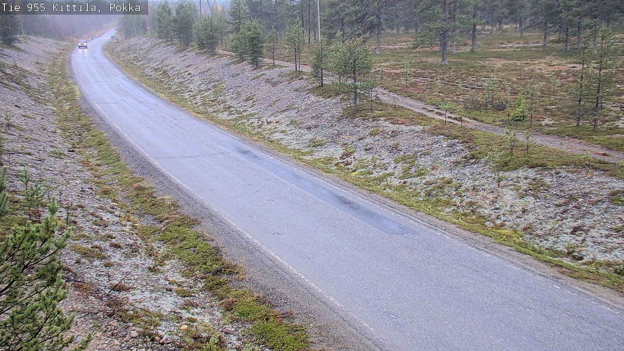 Kelikamerat Kuva Tie 955 Kittilä, Pokka, Kittilä, Lappi