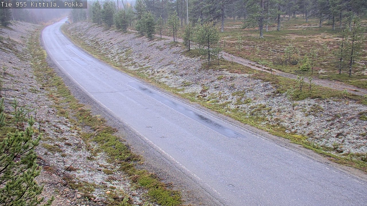 Kelikamerat Kuva Tie 955 Kittilä, Pokka, Kittilä, Lappi