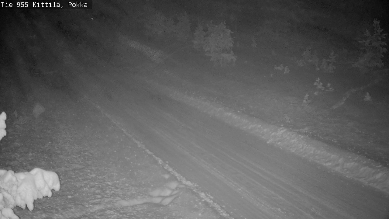 Weather Camera Image Road 955 Kittilä, Pokka, Kittilä, Lappi
