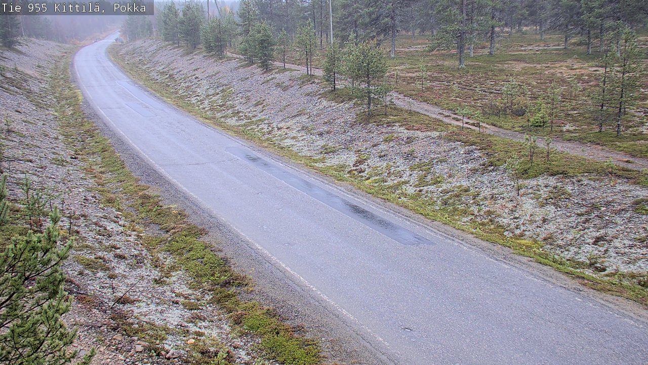 Kelikamerat Kuva Tie 955 Kittilä, Pokka, Kittilä, Lappi