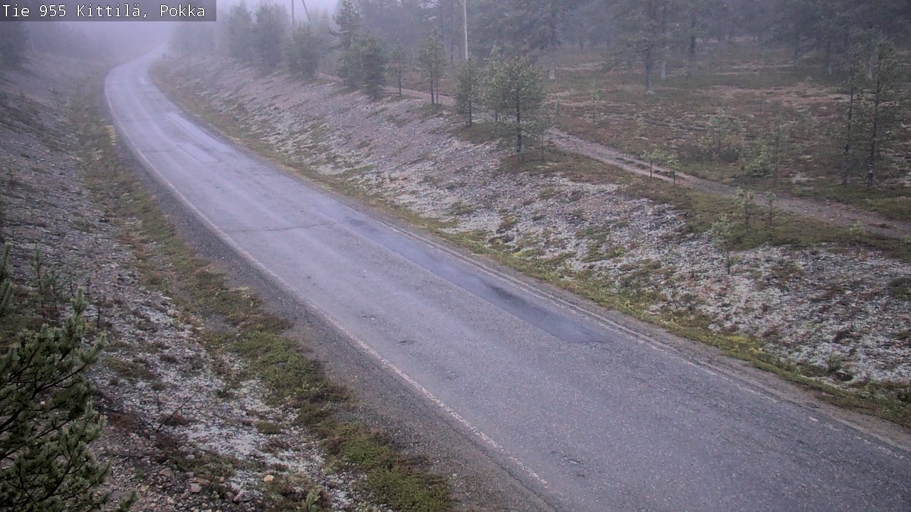 Kelikamerat Kuva Tie 955 Kittilä, Pokka, Kittilä, Lappi