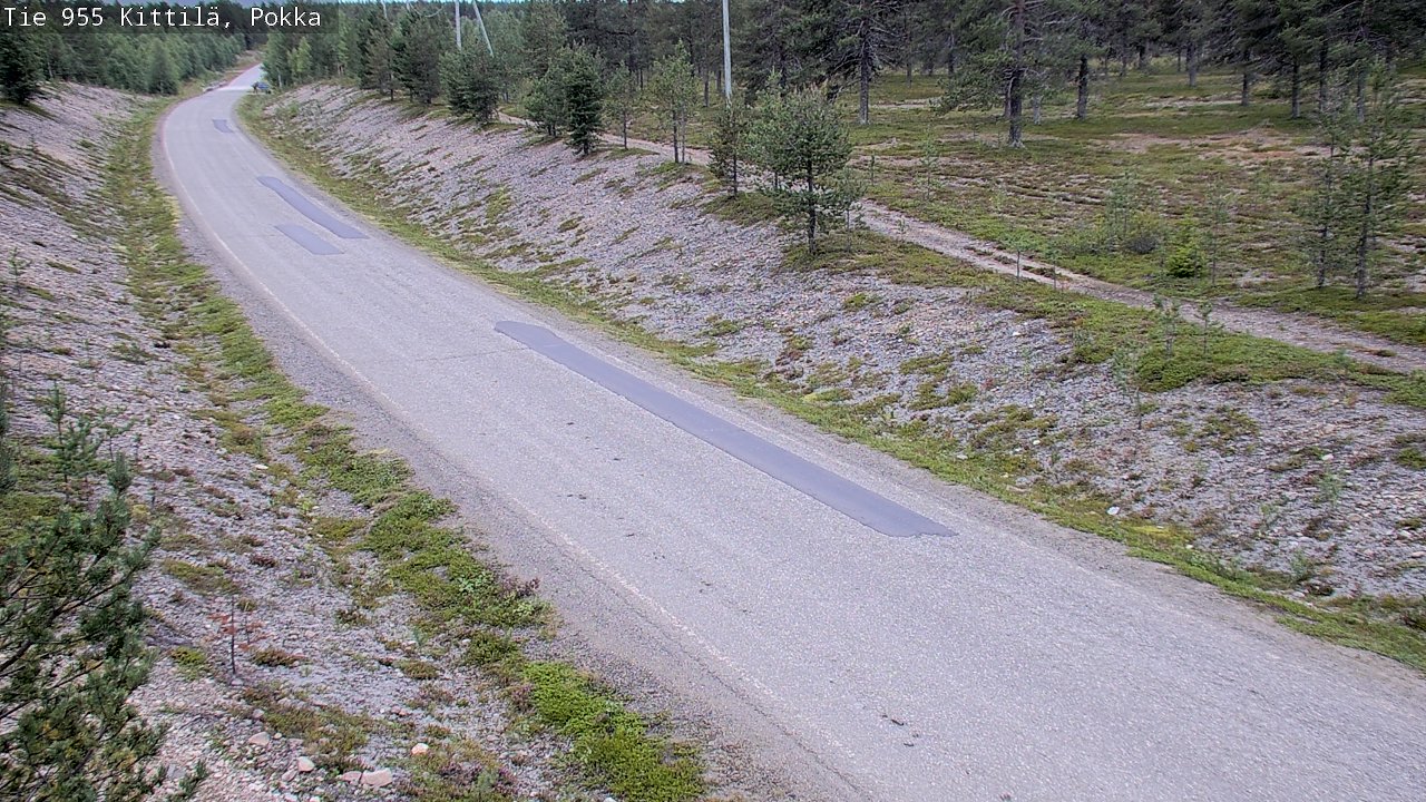 Kelikamerat Kuva Tie 955 Kittilä, Pokka, Kittilä, Lappi