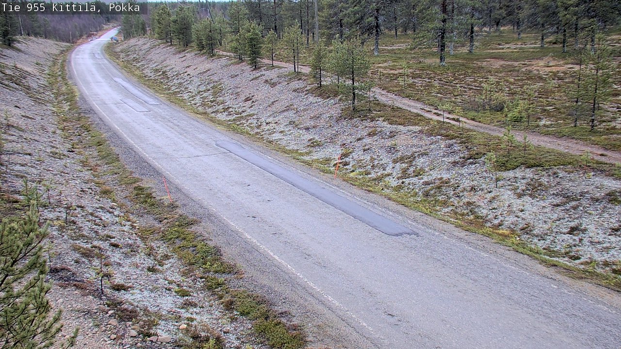 Kelikamerat Kuva Tie 955 Kittilä, Pokka, Kittilä, Lappi
