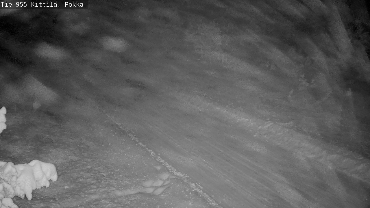 Weather Camera Image Road 955 Kittilä, Pokka, Kittilä, Lappi