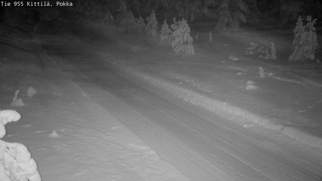 Kelikamerat Kuva Tie 955 Kittilä, Pokka, Kittilä, Lappi