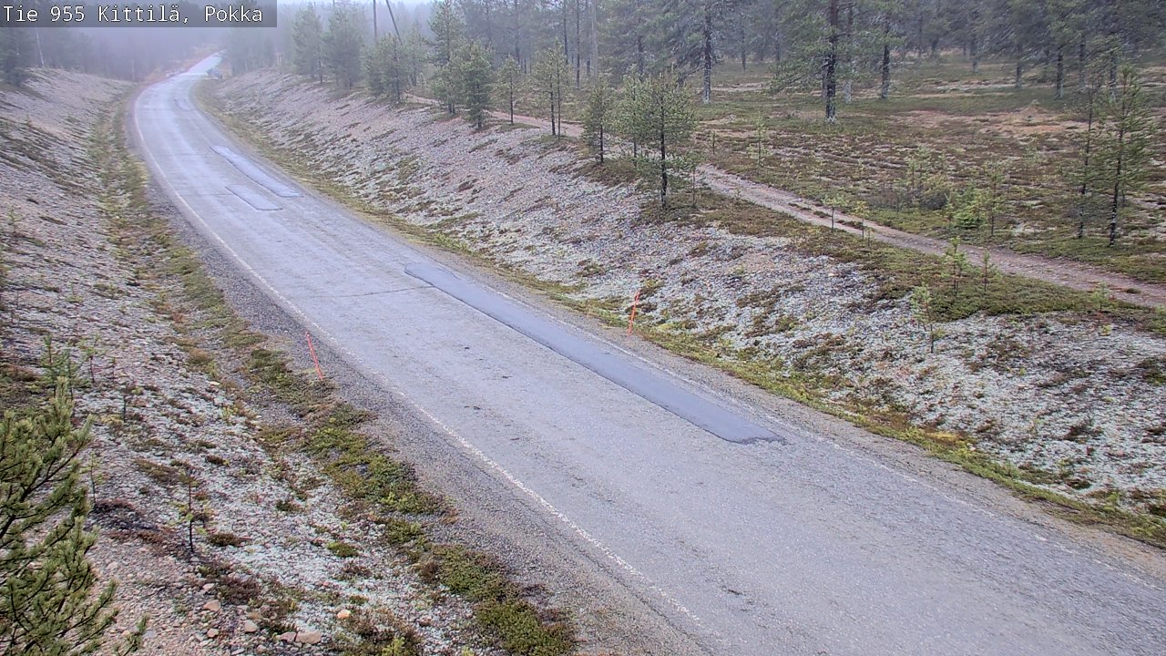 Kelikamerat Kuva Tie 955 Kittilä, Pokka, Kittilä, Lappi