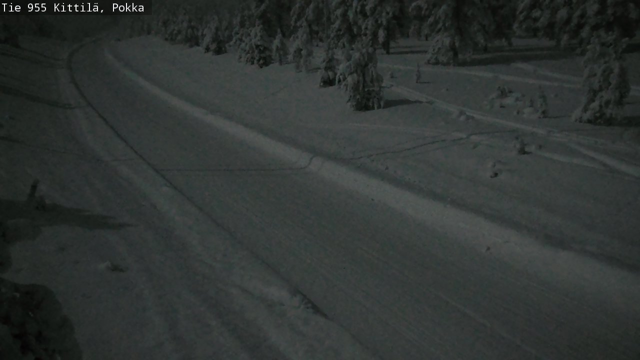 Kelikamerat Kuva Tie 955 Kittilä, Pokka, Kittilä, Lappi