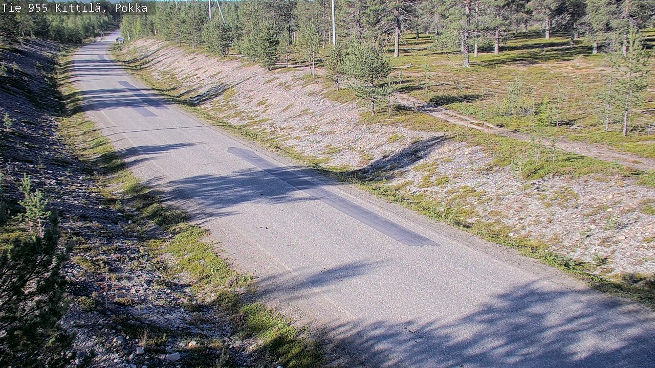 Kelikamerat Kuva Tie 955 Kittilä, Pokka, Kittilä, Lappi