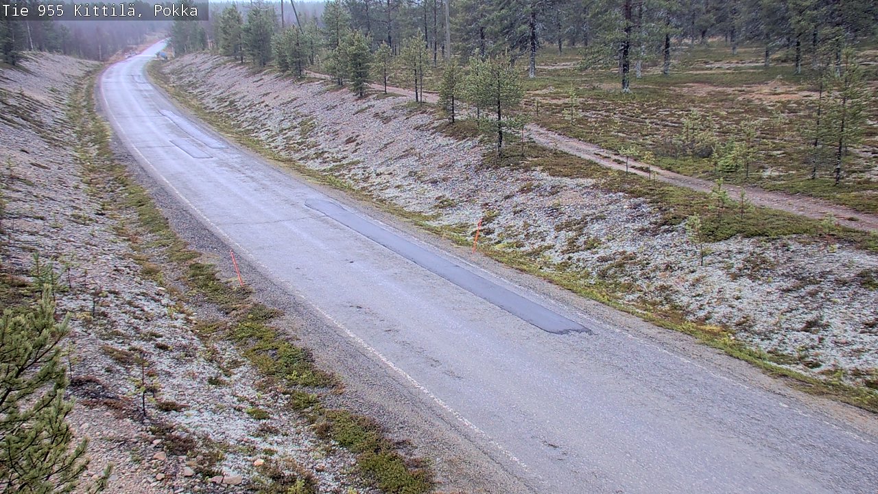 Kelikamerat Kuva Tie 955 Kittilä, Pokka, Kittilä, Lappi