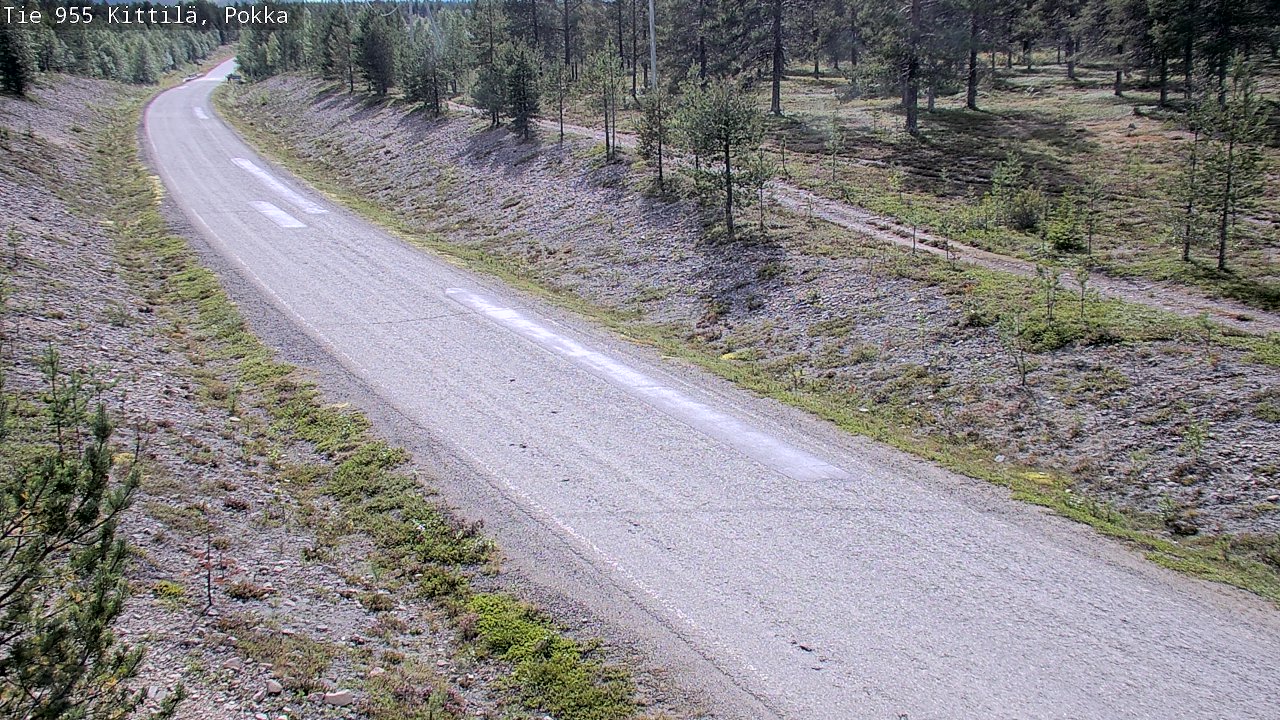 Kelikamerat Kuva Tie 955 Kittilä, Pokka, Kittilä, Lappi
