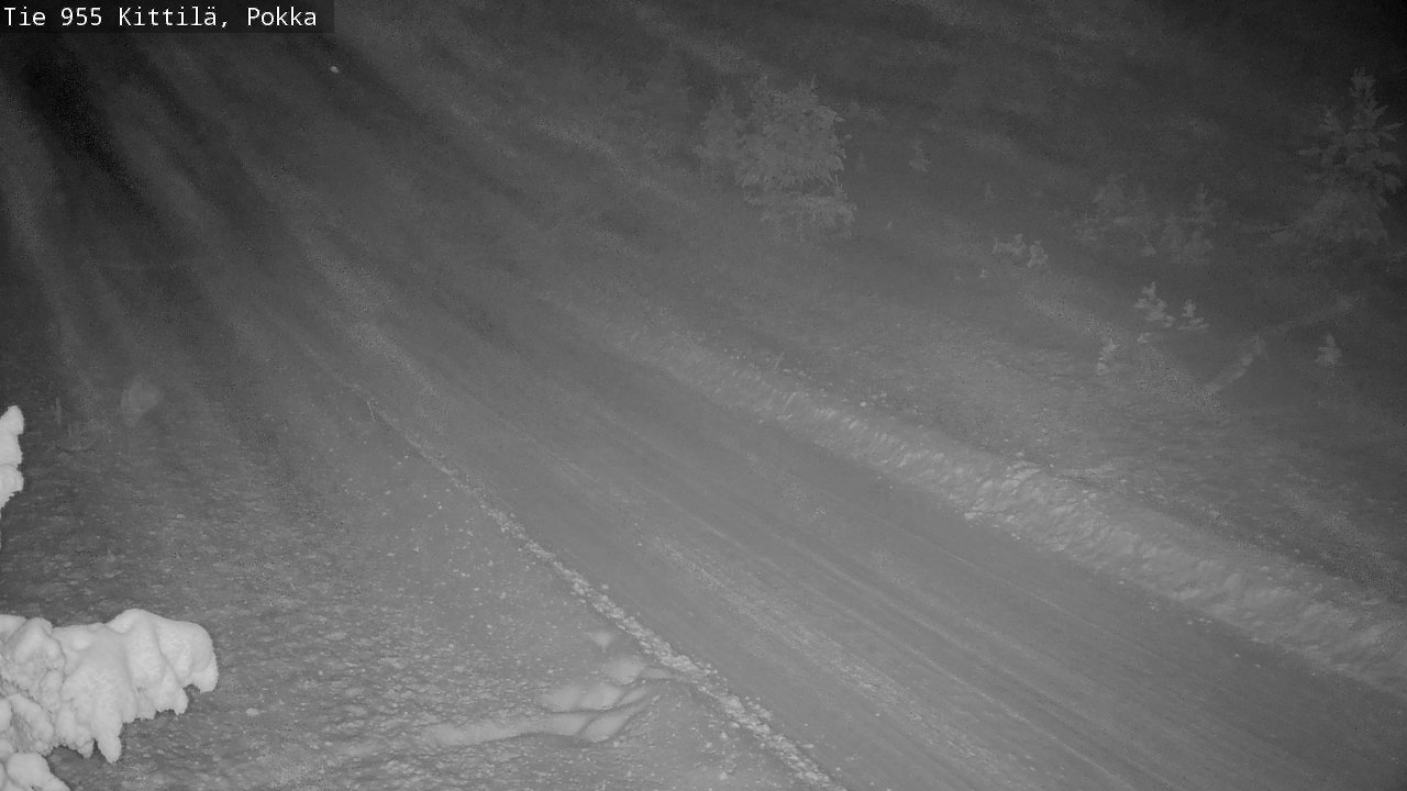 Weather Camera Image Road 955 Kittilä, Pokka, Kittilä, Lappi