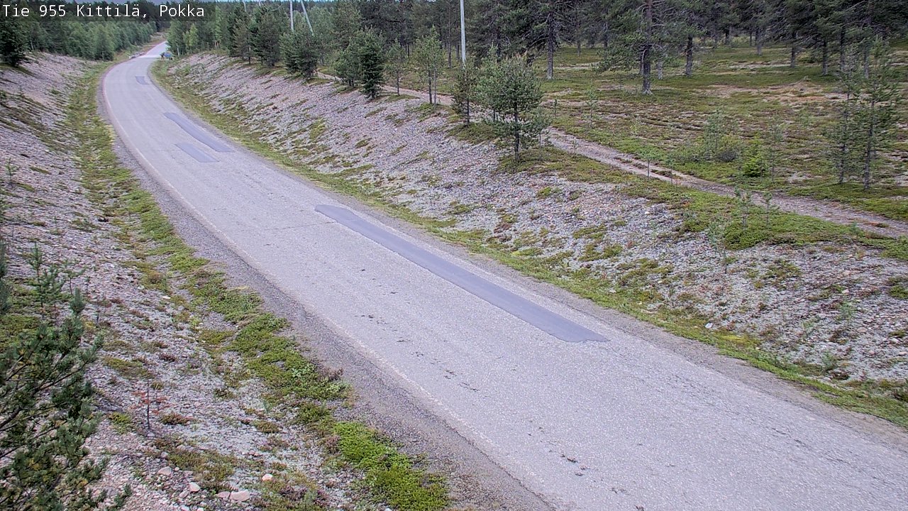 Kelikamerat Kuva Tie 955 Kittilä, Pokka, Kittilä, Lappi