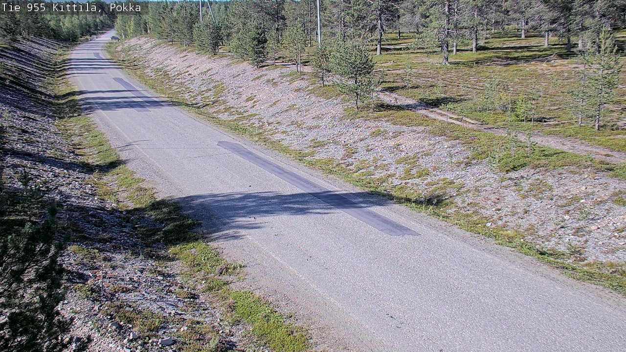 Kelikamerat Kuva Tie 955 Kittilä, Pokka, Kittilä, Lappi