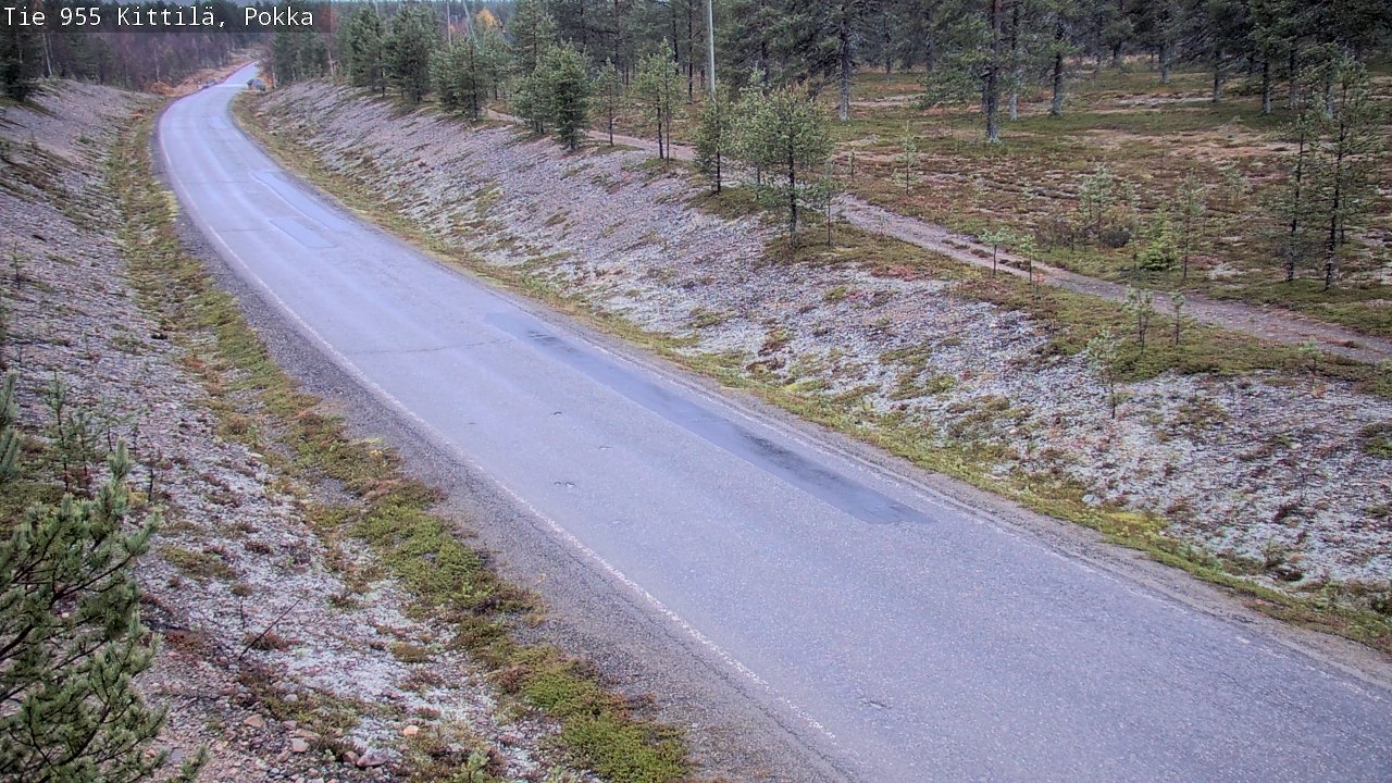 Kelikamerat Kuva Tie 955 Kittilä, Pokka, Kittilä, Lappi