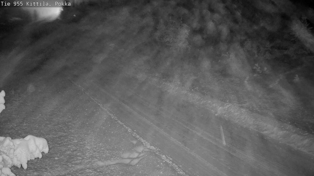 Weather Camera Image Road 955 Kittilä, Pokka, Kittilä, Lappi