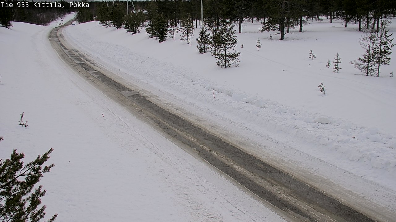 Kelikamerat Kuva Tie 955 Kittilä, Pokka, Kittilä, Lappi