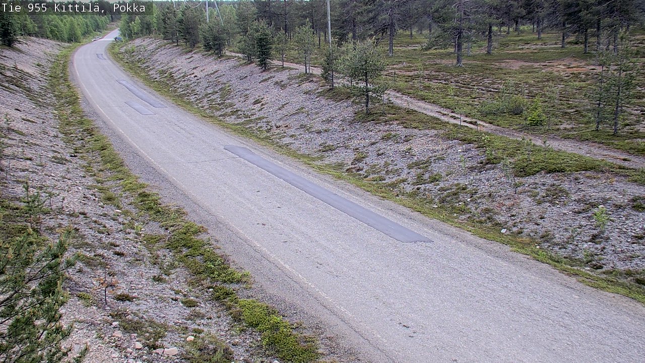 Kelikamerat Kuva Tie 955 Kittilä, Pokka, Kittilä, Lappi