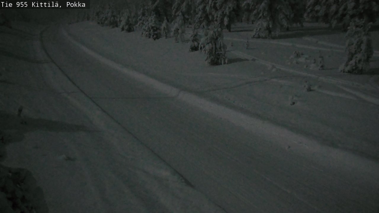 Kelikamerat Kuva Tie 955 Kittilä, Pokka, Kittilä, Lappi