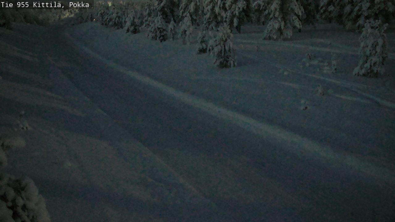 Kelikamerat Kuva Tie 955 Kittilä, Pokka, Kittilä, Lappi