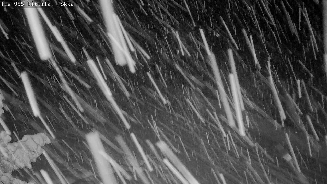 Weather Camera Image Road 955 Kittilä, Pokka, Kittilä, Lappi