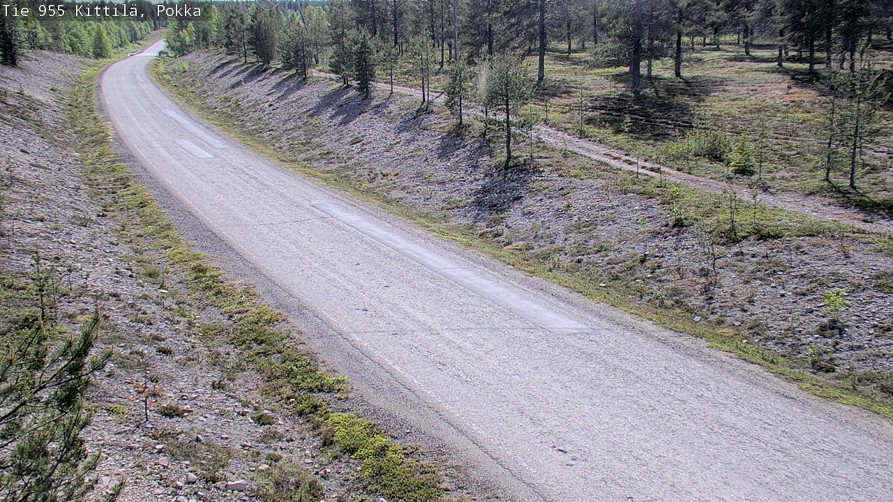 Kelikamerat Kuva Tie 955 Kittilä, Pokka, Kittilä, Lappi