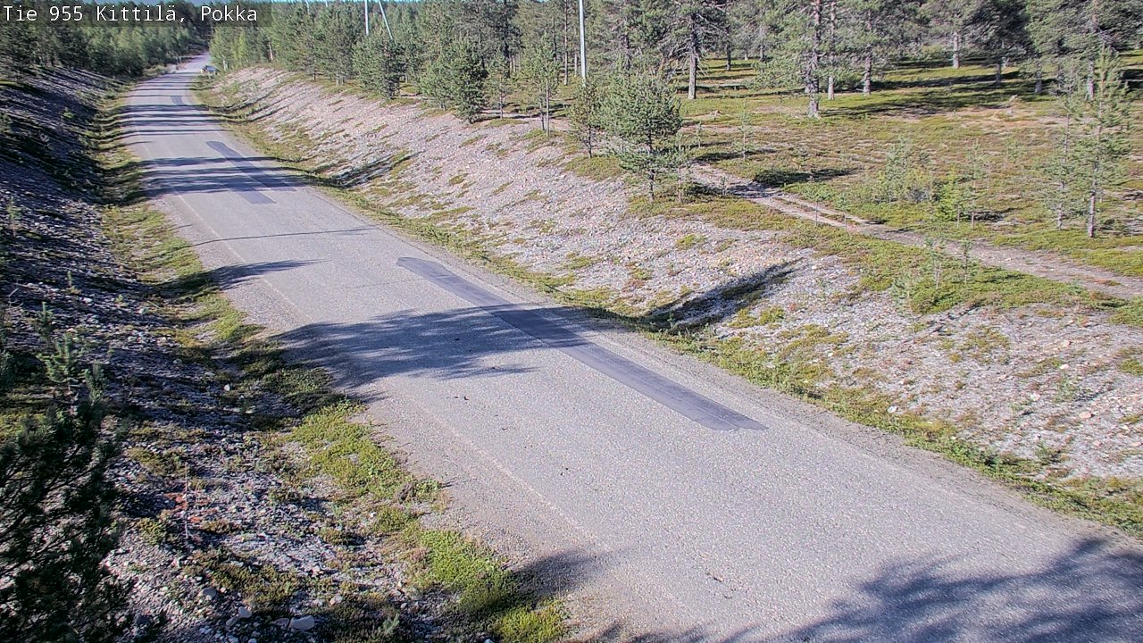 Kelikamerat Kuva Tie 955 Kittilä, Pokka, Kittilä, Lappi