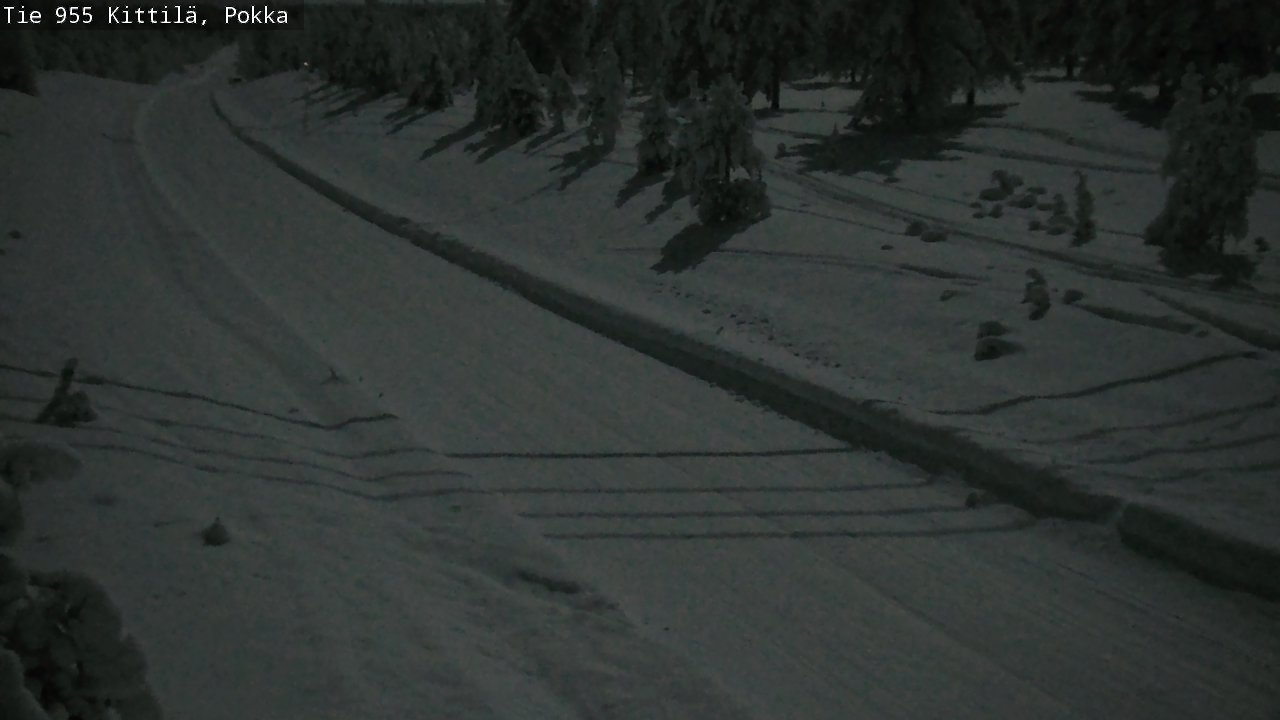 Kelikamerat Kuva Tie 955 Kittilä, Pokka, Kittilä, Lappi