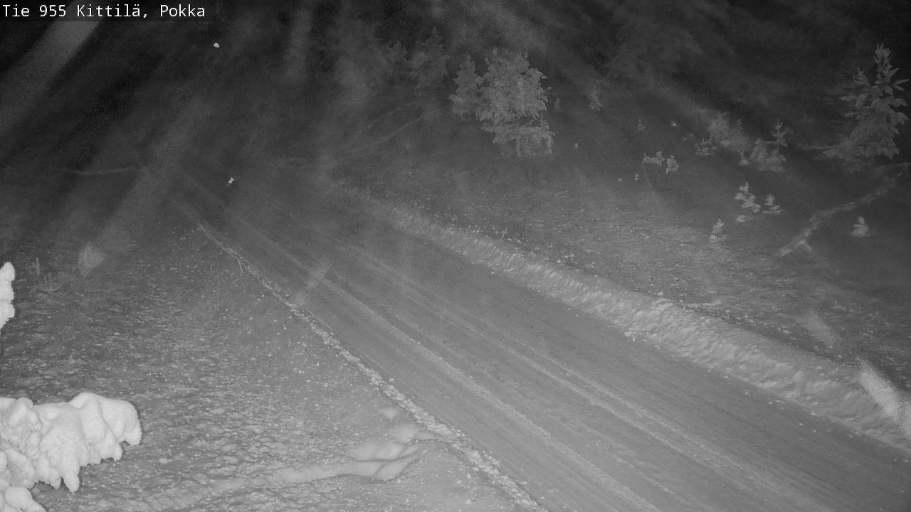 Weather Camera Image Road 955 Kittilä, Pokka, Kittilä, Lappi