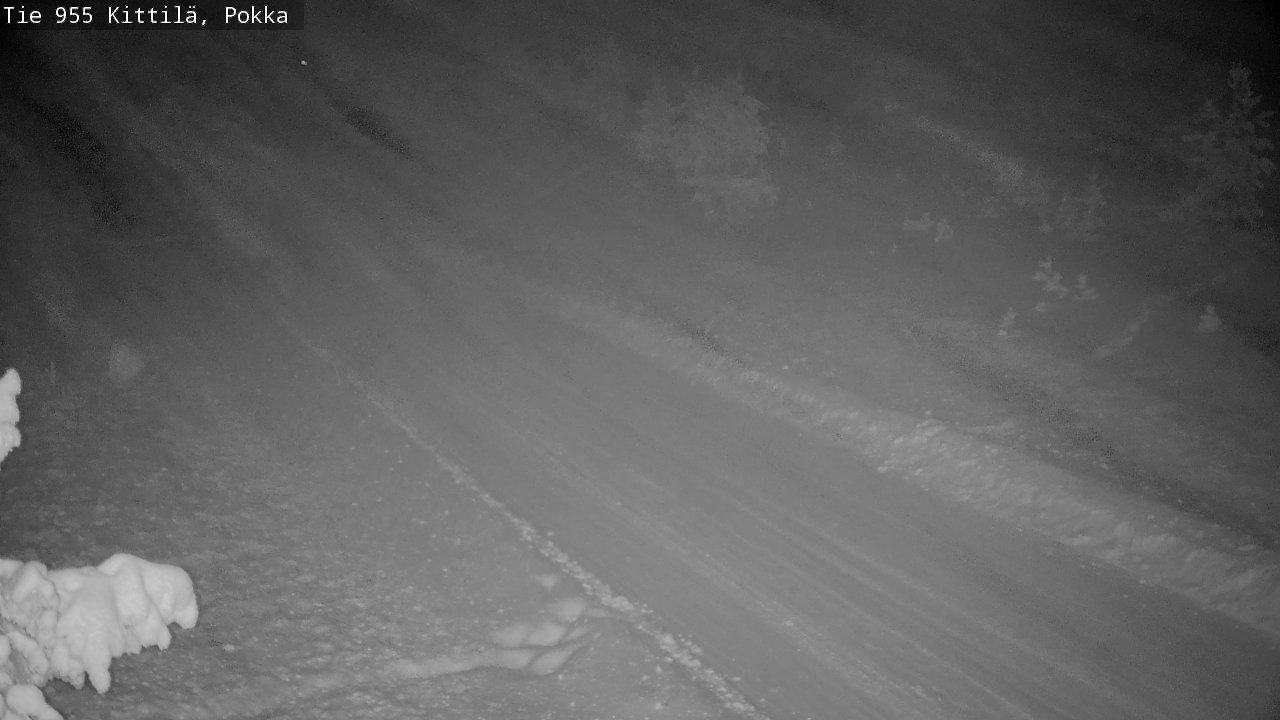 Weather Camera Image Road 955 Kittilä, Pokka, Kittilä, Lappi