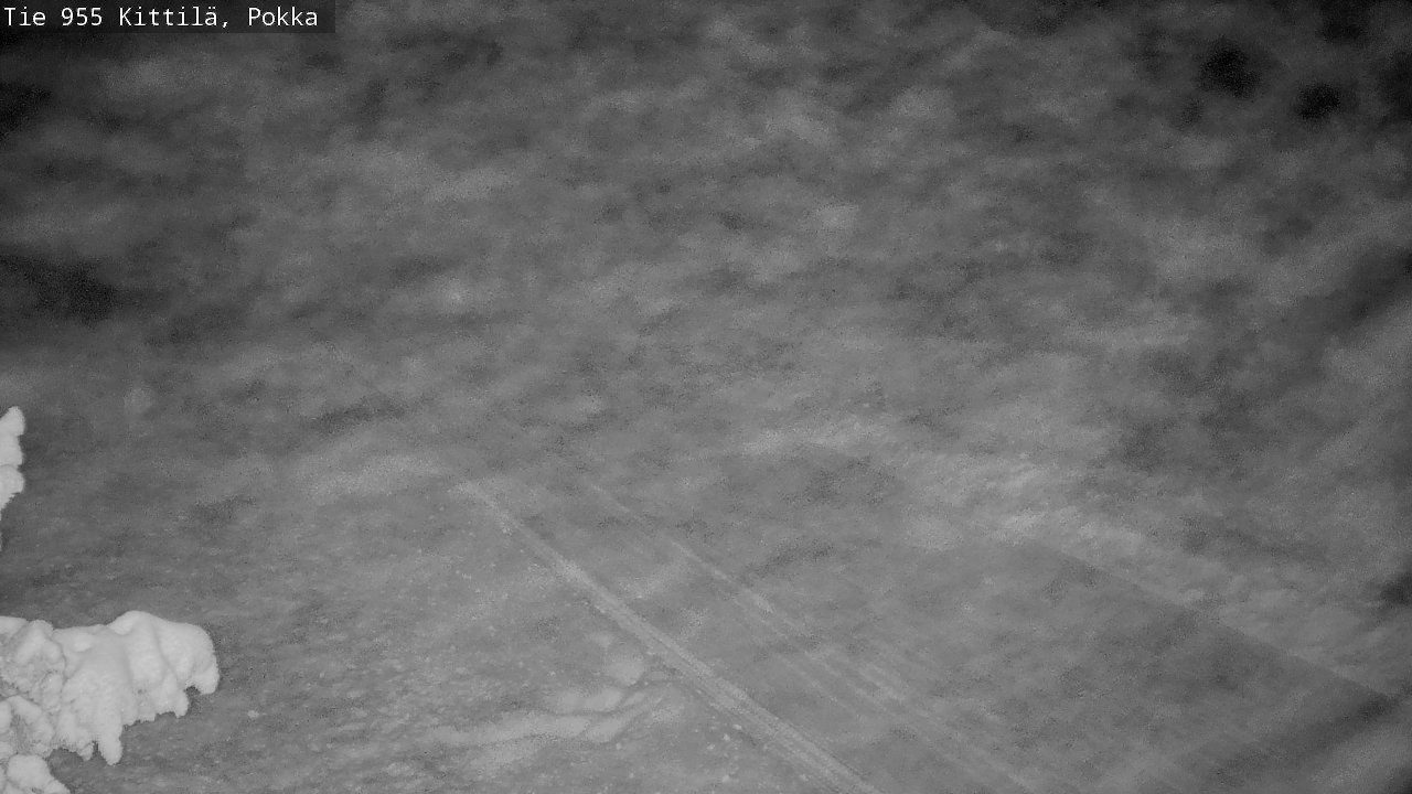 Weather Camera Image Road 955 Kittilä, Pokka, Kittilä, Lappi
