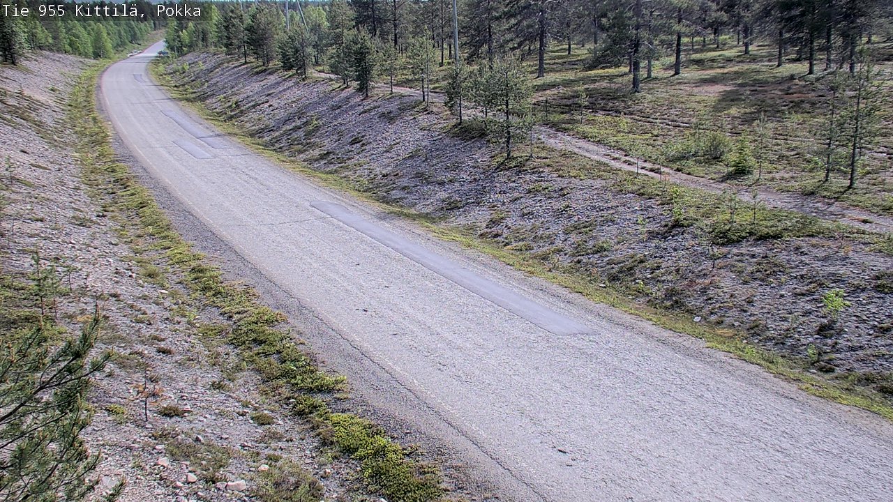 Kelikamerat Kuva Tie 955 Kittilä, Pokka, Kittilä, Lappi