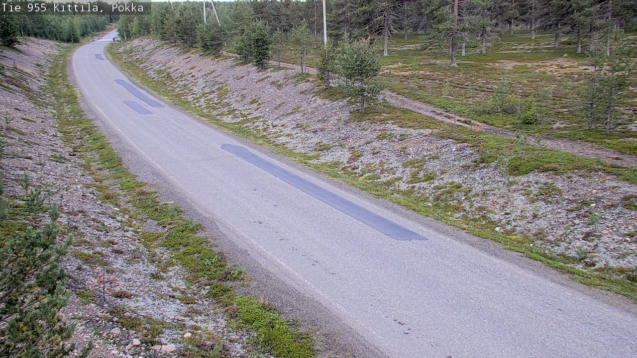 Kelikamerat Kuva Tie 955 Kittilä, Pokka, Kittilä, Lappi