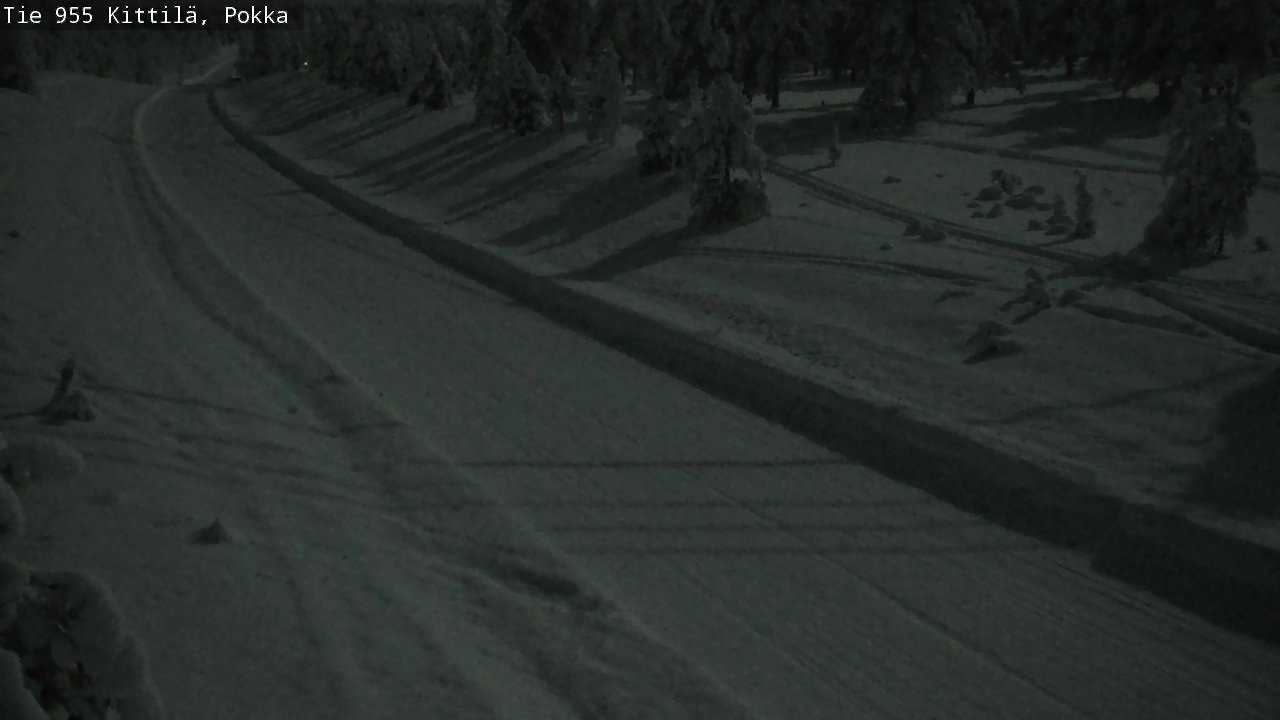 Kelikamerat Kuva Tie 955 Kittilä, Pokka, Kittilä, Lappi