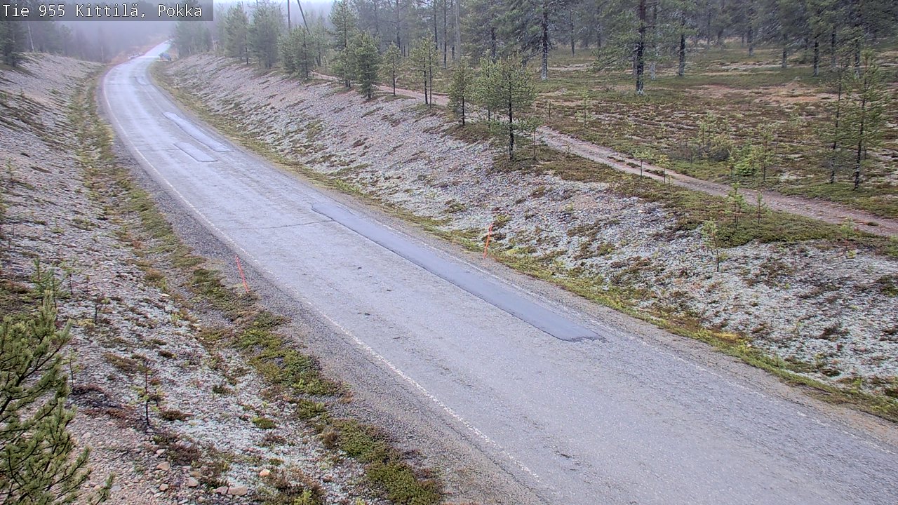 Kelikamerat Kuva Tie 955 Kittilä, Pokka, Kittilä, Lappi