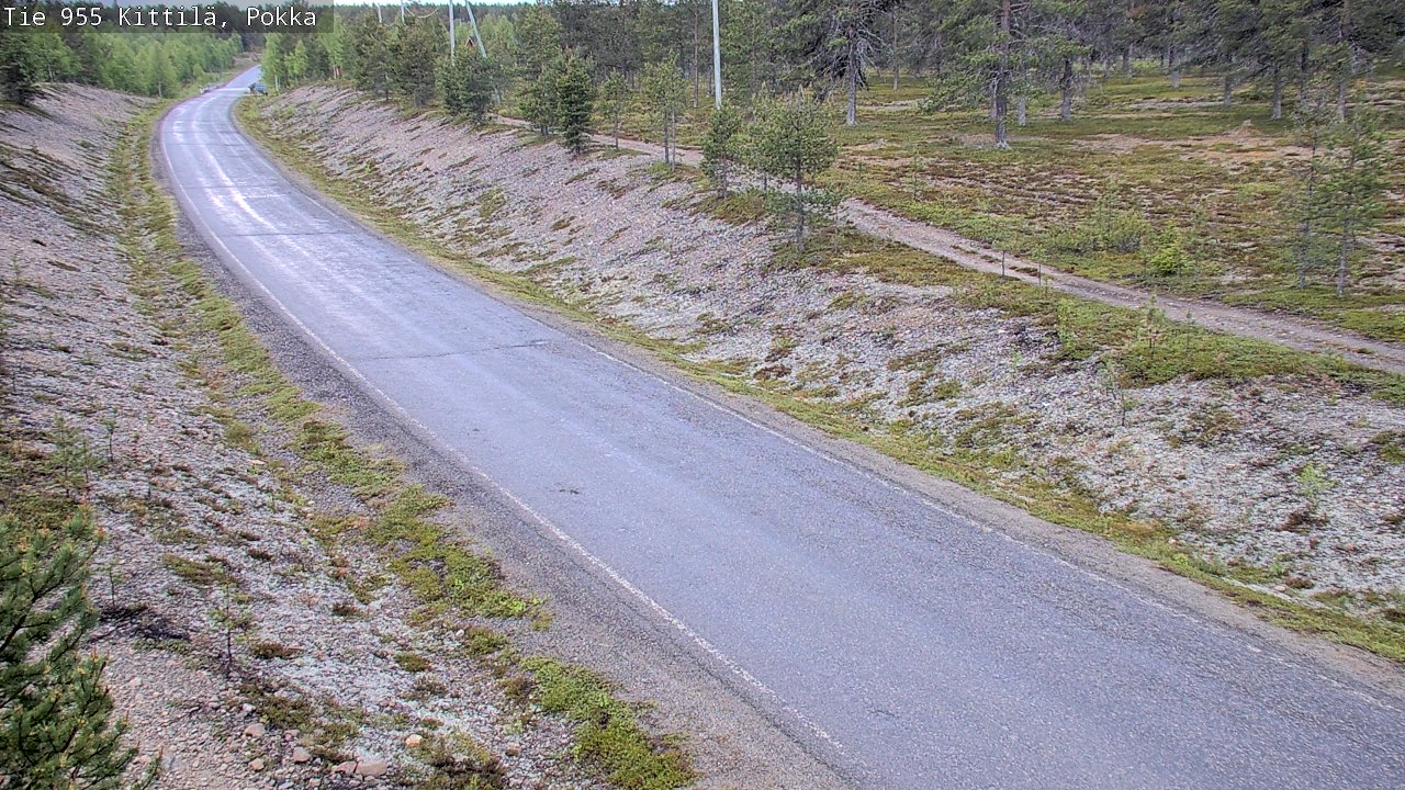 Kelikamerat Kuva Tie 955 Kittilä, Pokka, Kittilä, Lappi