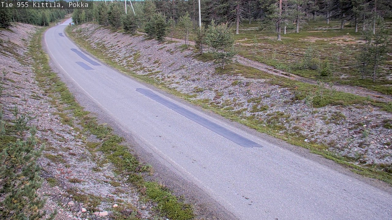 Kelikamerat Kuva Tie 955 Kittilä, Pokka, Kittilä, Lappi