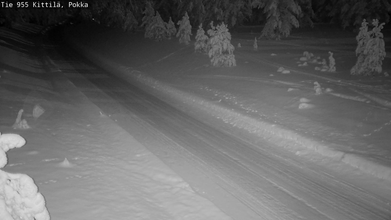 Kelikamerat Kuva Tie 955 Kittilä, Pokka, Kittilä, Lappi