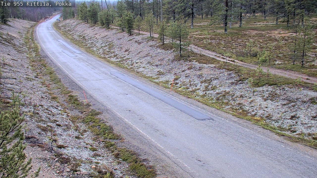 Kelikamerat Kuva Tie 955 Kittilä, Pokka, Kittilä, Lappi