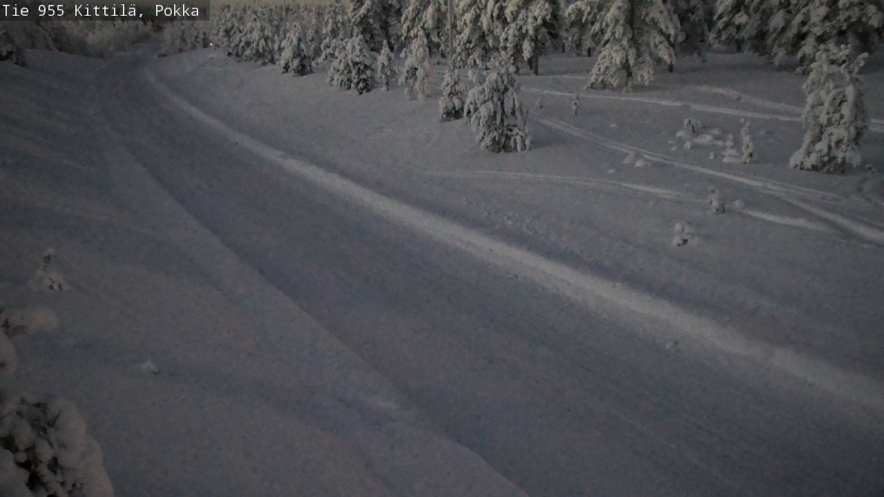 Kelikamerat Kuva Tie 955 Kittilä, Pokka, Kittilä, Lappi