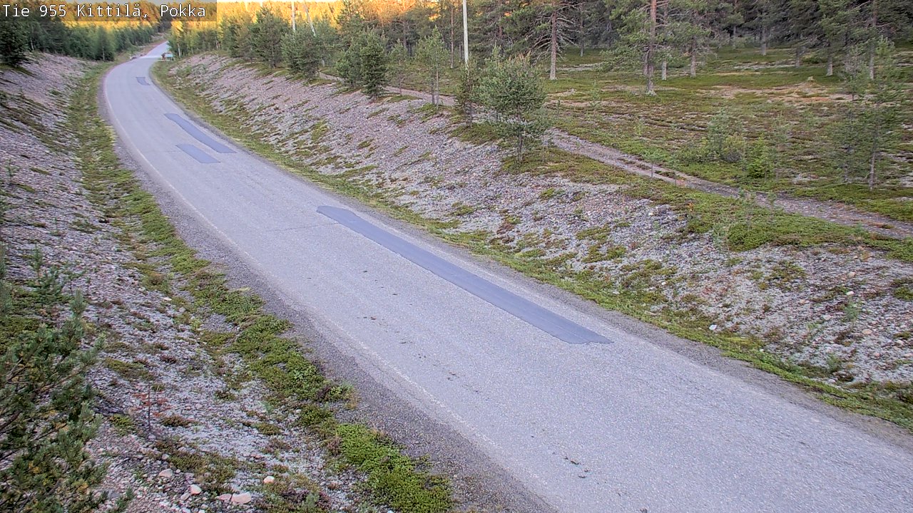 Kelikamerat Kuva Tie 955 Kittilä, Pokka, Kittilä, Lappi