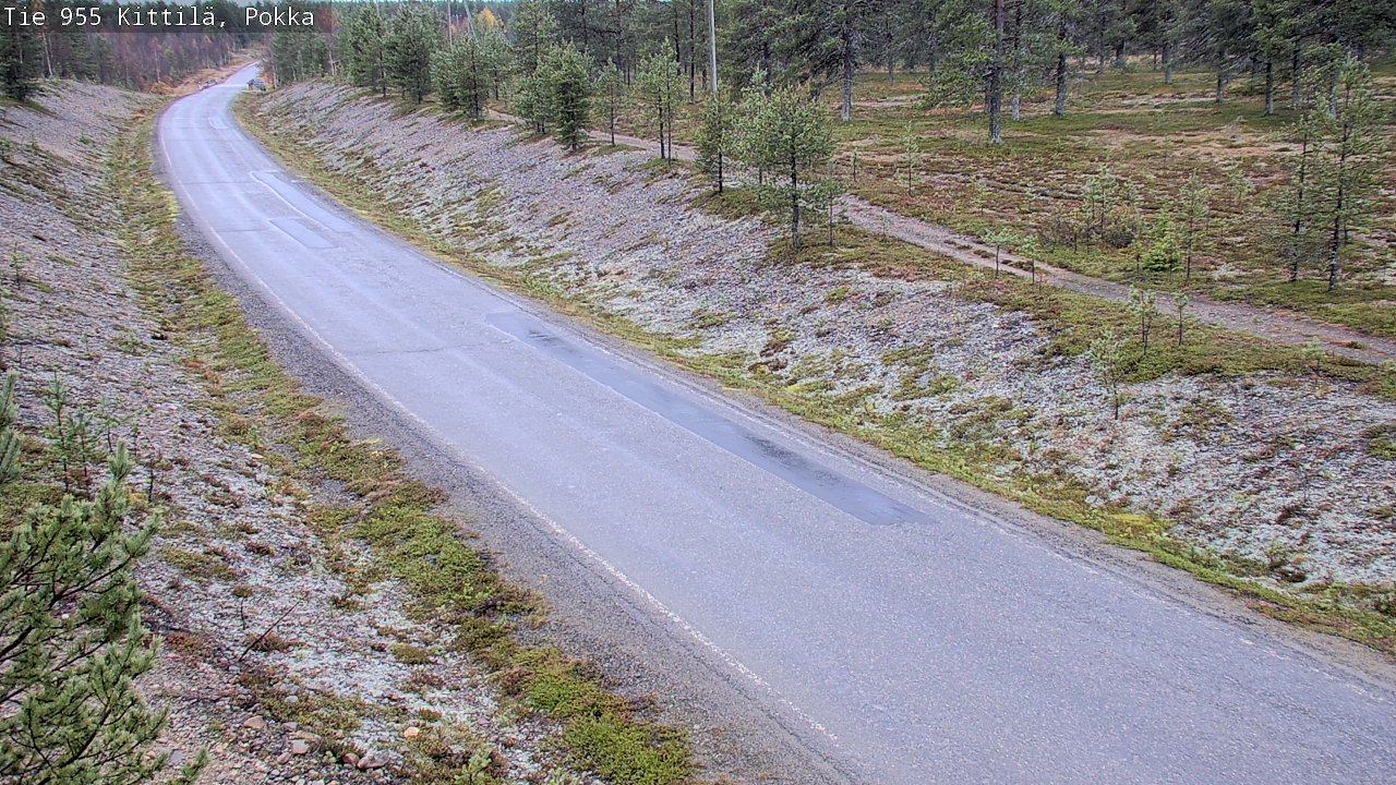 Kelikamerat Kuva Tie 955 Kittilä, Pokka, Kittilä, Lappi