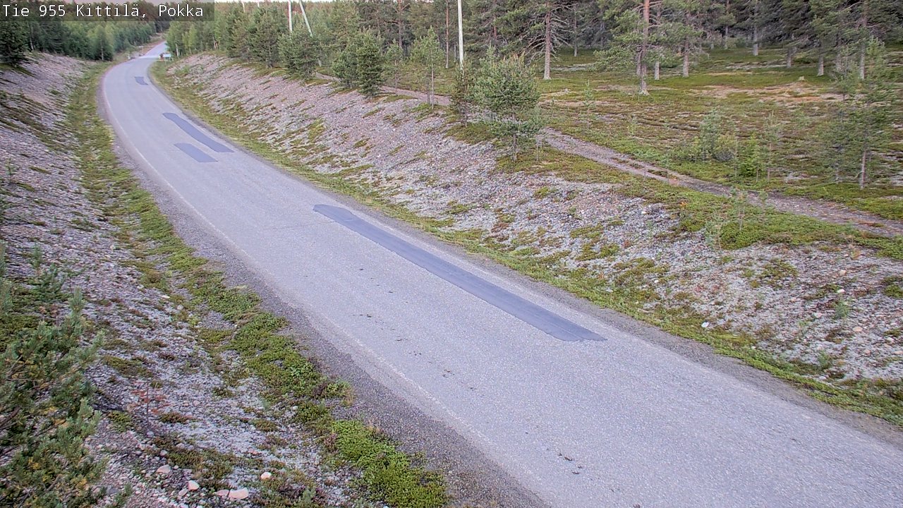 Kelikamerat Kuva Tie 955 Kittilä, Pokka, Kittilä, Lappi